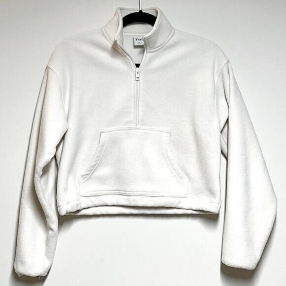 TNA Sweaters - Aritzia TNA Bigfoot Quarter Zip Polar Fleece Sz XS